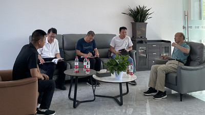 熱烈歡迎太和縣人大常委會及財政局企業(yè)股各位領(lǐng)導一行蒞臨非耀真空泵安徽工廠指導工作